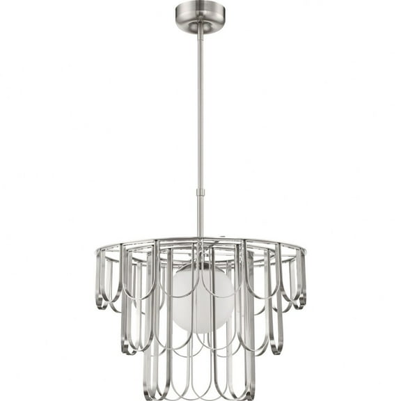 54992-BNK-Craftmade Lighting-Melody - 1 Light Pendant-Brushed Polished Nickel Finish