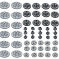 thumbnail image 1 of 54PCS Technic-Parts 8,16,24,and 40 Tooth Gears（Random Colour.）, 1 of 5