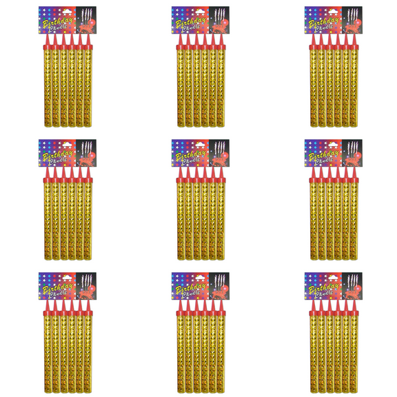 54Pcs Decoration Birthday Cake Topper for Women Men Party Cake Candle Decorations Wedding Holiday Steakhouse Restaurant Celebrate Festival