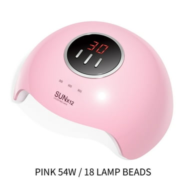 54W LED UV Nail Gel Curing Lamp Light Nail Gel Polish Dryer Nail Art Machine