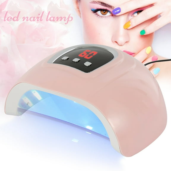 54W Pro Nail Polish Dryer Lamp 18LED UV Gel Acrylic Curing Light Manicure Timer