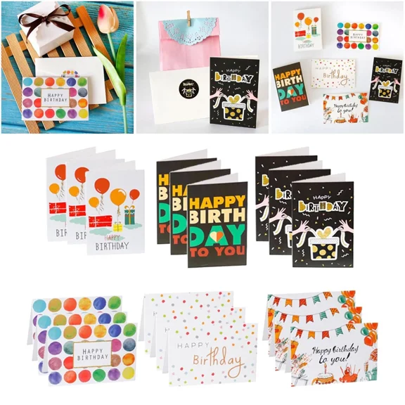 54X Among Game Birthday Party Invitation Cards With Envelopes For Kids