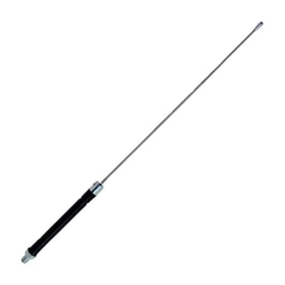 54in. Base Load CB Antenna - Blue - Stainless Steel Whip