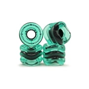 Shark Wheel 54mm 78a, Jaws Skateboard Wheels Transparent Emerald