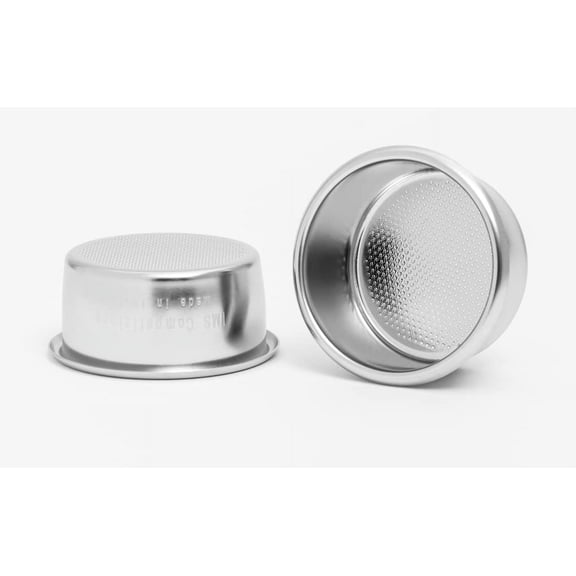 54mm Competition , Precision 18-22g Dose, Stainless Steel, Fits Bottomless Portafilter, Silver