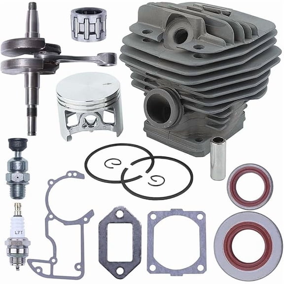 54mm Cylinder Piston Crankshaft Engine Rebuild Kit, Replacement for Stihl MS660 066 Chainsaws, Full Top & Bottom End Overhaul, High-Performance Upgrade