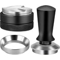thumbnail image 1 of 54mm Espresso Accessories Kit, Espresso Distribution Tool, Spring Loaded Calibrated Tamper and Dosing Funnel Set, Coffee Distributor Leveler Fits Breville 54 mm Machines and Portafilter, 1 of 7