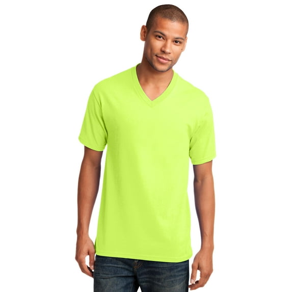 54oz 100% Cotton VNeck TShirt