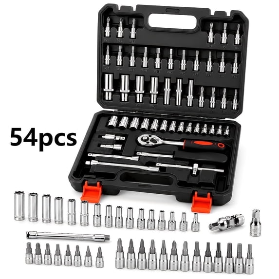 54pcs-socket set-White