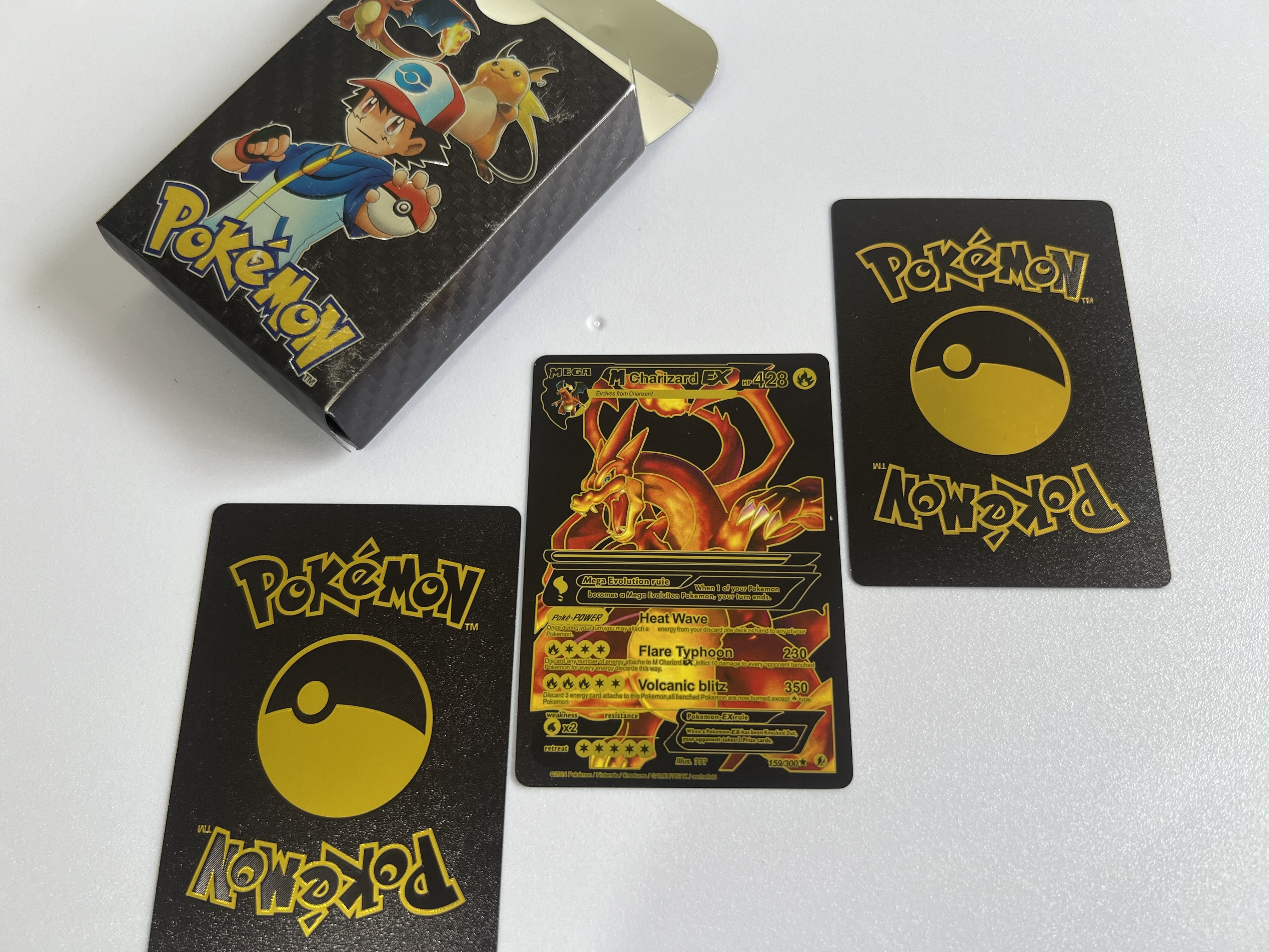 54pics/box Games Card, Collection Games Cards, Colorful Rainbow