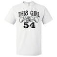 thumbnail image 1 of 54th Birthday Gift For 54 Year Old This Girl Turned 54 T Shirt Gift, 1 of 2
