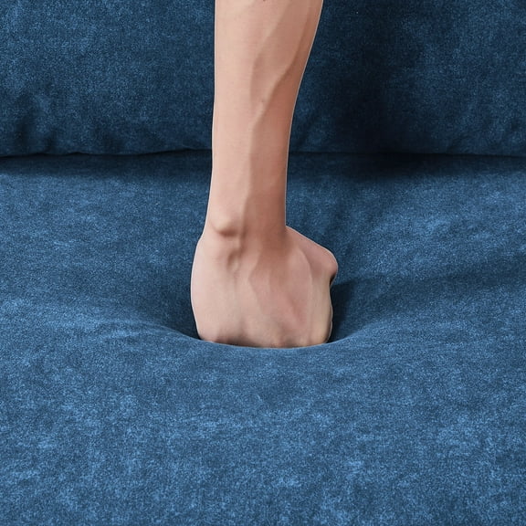 55.1" Sofa with Side Storage | Quick Bed Conversion for Overnight Guests | Microfiber Material for Pet-Friendly Use