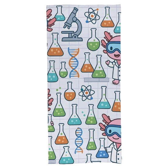 55.1 X 27.6 In Bath Towel Soft Not Easy Dropping Off-Line Intimate Design Is Convenient For Hanging Science Lab Axolotls - Educational Play