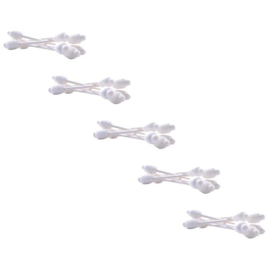 55/110/165/220/275/330/385 PCS Kids Cotton Swabs with Large Tips for Newborn, Babies,Infants, Kids, Children Cotton Buds