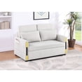thumbnail image 1 of 55.5"W Sleeper Loveseat with Magazine Pockets / Double Back for Relaxation, 1 of 3