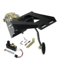 thumbnail image 1 of 55-59 Chevy Truck Firewall Manual Brake Pedal Kit Adjustable Disc & Disc Small Oval Chrome Pad, 1 of 1