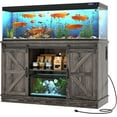 5575 Gallon Fish Tank Stand with Power Outlet, Aquarium Stand with