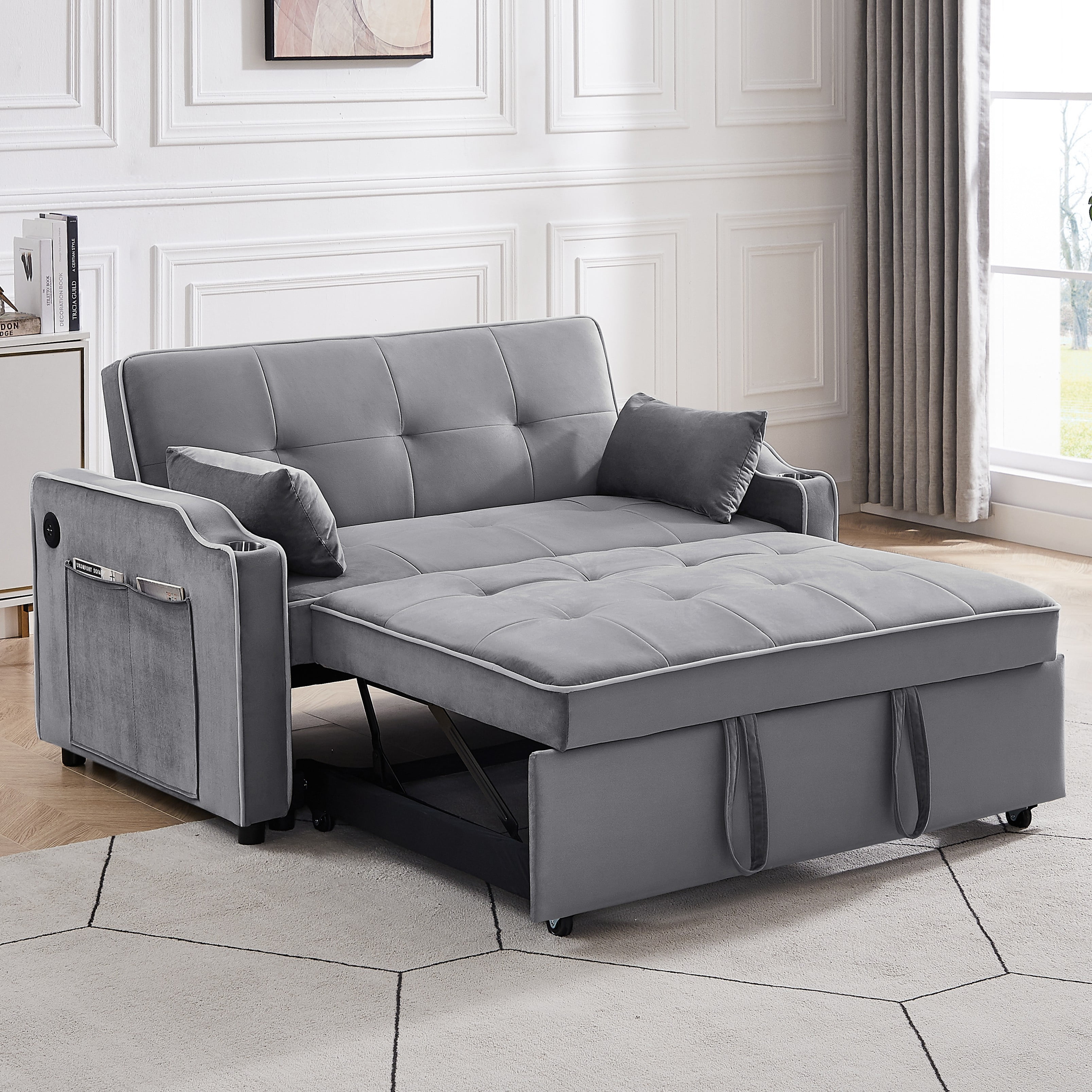 Fold out couch walmart hotsell