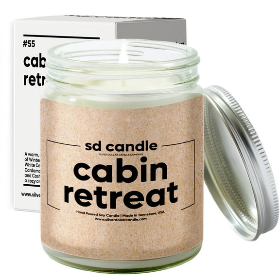 #55 | Cozy Retreat Scented Candle - 9/16oz 100% All-Natural Handmade Soy Wax Candle