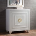 thumbnail image 1 of 55 Downing Street Bertolli 30" Wide White Modern Luxe Accent Cabinet, 1 of 9