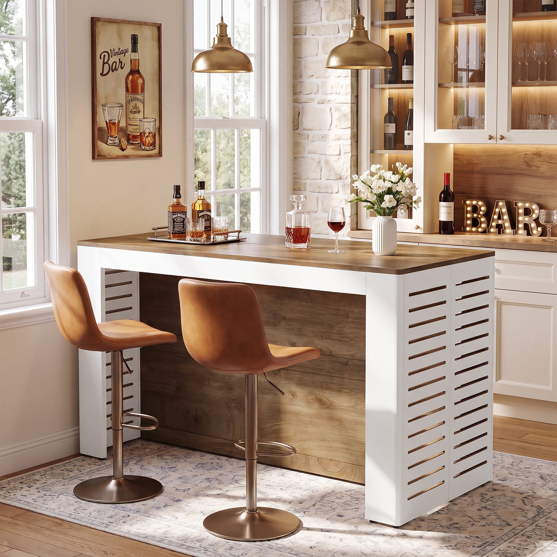 Bar Counter Tables for Home Bar and Dining Spaces