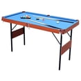 thumbnail image 1 of 55" Folding Space Saver Pool Billiard Table, 1 of 6