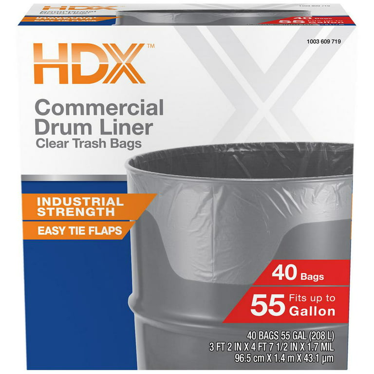  Member's Mark Simple Tie Drum Liner - 55 gal - 80 Count :  Other Products : Health & Household