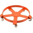 thumbnail image 1 of 55 Gallon Drum Dolly, Heavy Duty Barrel Dolly with Steel Frame 5 Swivel Casters Wheel, 1250 LBS Capacity, for Warehouse Drum Handling, 1 of 7