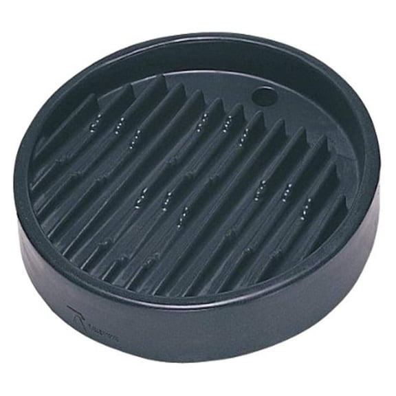 55 Gallon Drum Drain Funnel - 17912 Black Heavy Duty Plastic Oil Fuel Water Dispensing Spout - Industrial Drum Accessories for Liquid Transfer