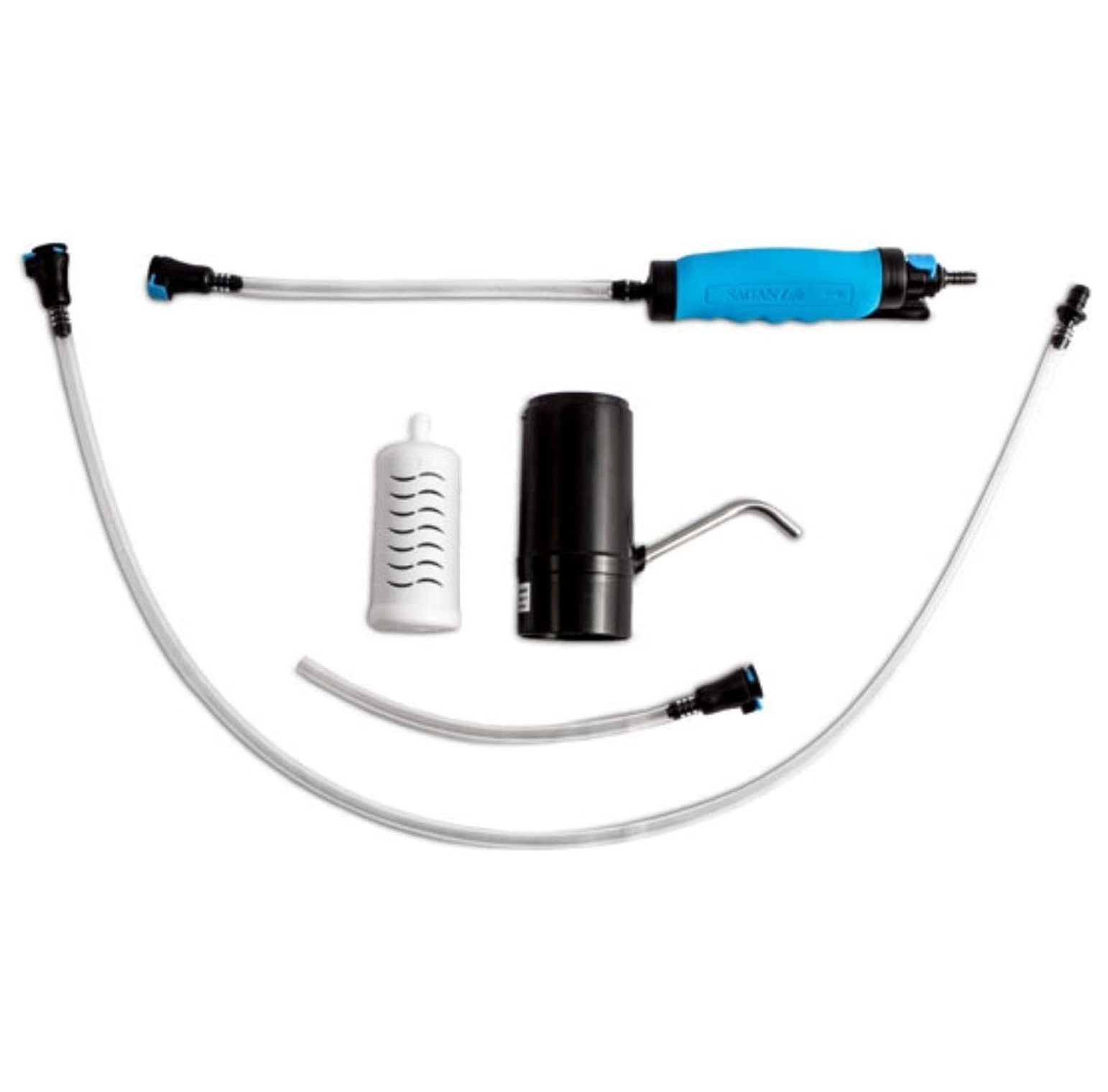 55 Gallon Drum Water Filter Pump, AquaDrum Water Purification System, Emergency Water Barrel