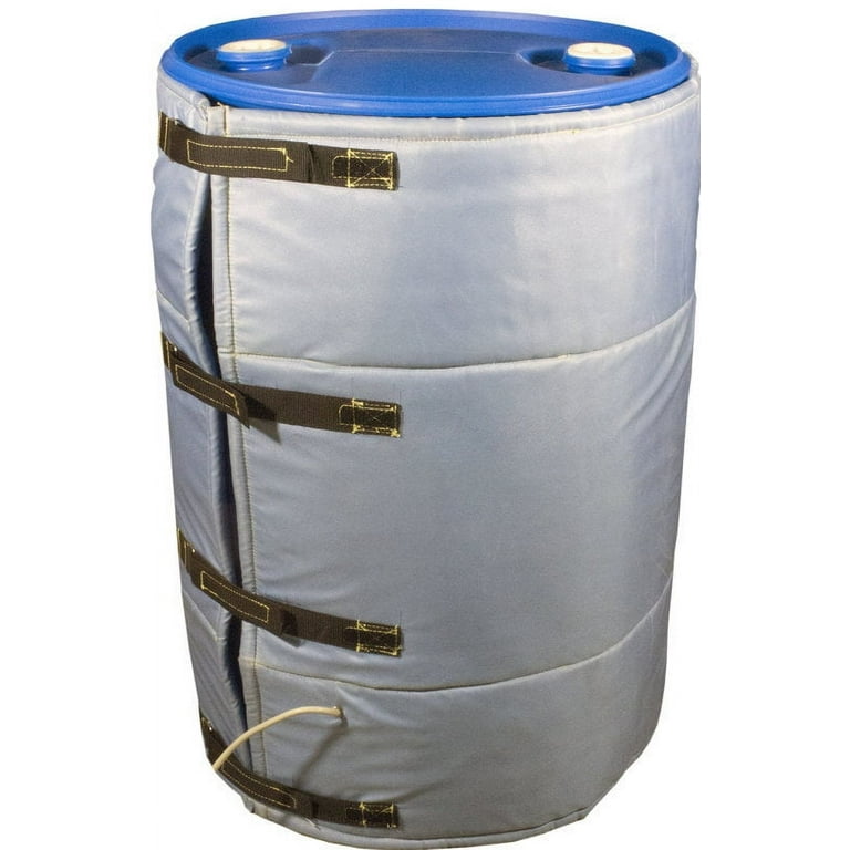 55 Gallon Insulated Blanket Drum Heater Digital Timer Thermostat