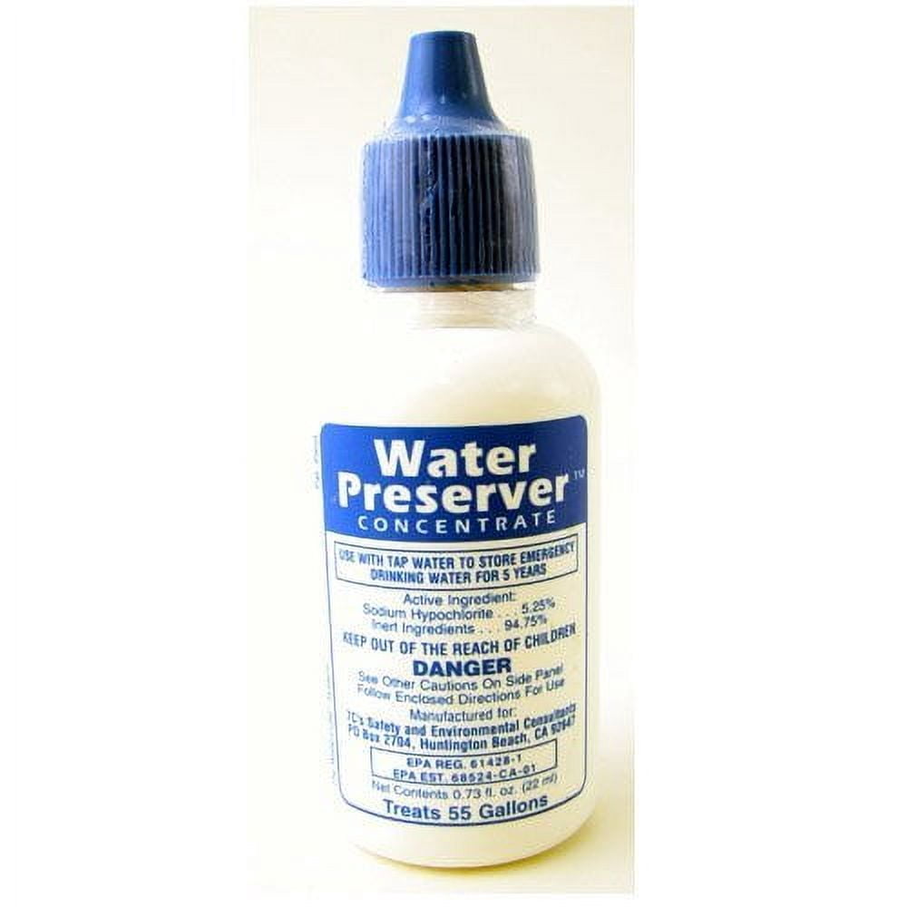 55-Gallon Water Preserver Concentrate | Water Purifier Drops