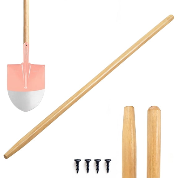 55 Inch Black Locust Shovel Handle Replacement - Extra Long Hardwood Handle for Shovel, Rake, Hoe, Pitch Fork, Digging Fork & Broad Fork Garden Tools1pcs