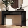 55 Inch Console Table with 2 Drawers, Fluted Entryway Tables with ...