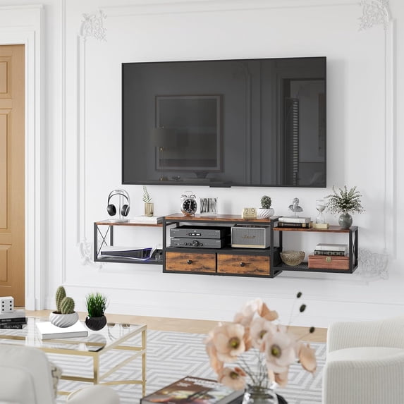 Console Table Under Wall Mounted Tv