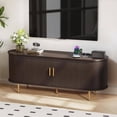 55 Inch Modern TV Stand with Power Outlets for TVs up to 60 Inch ...