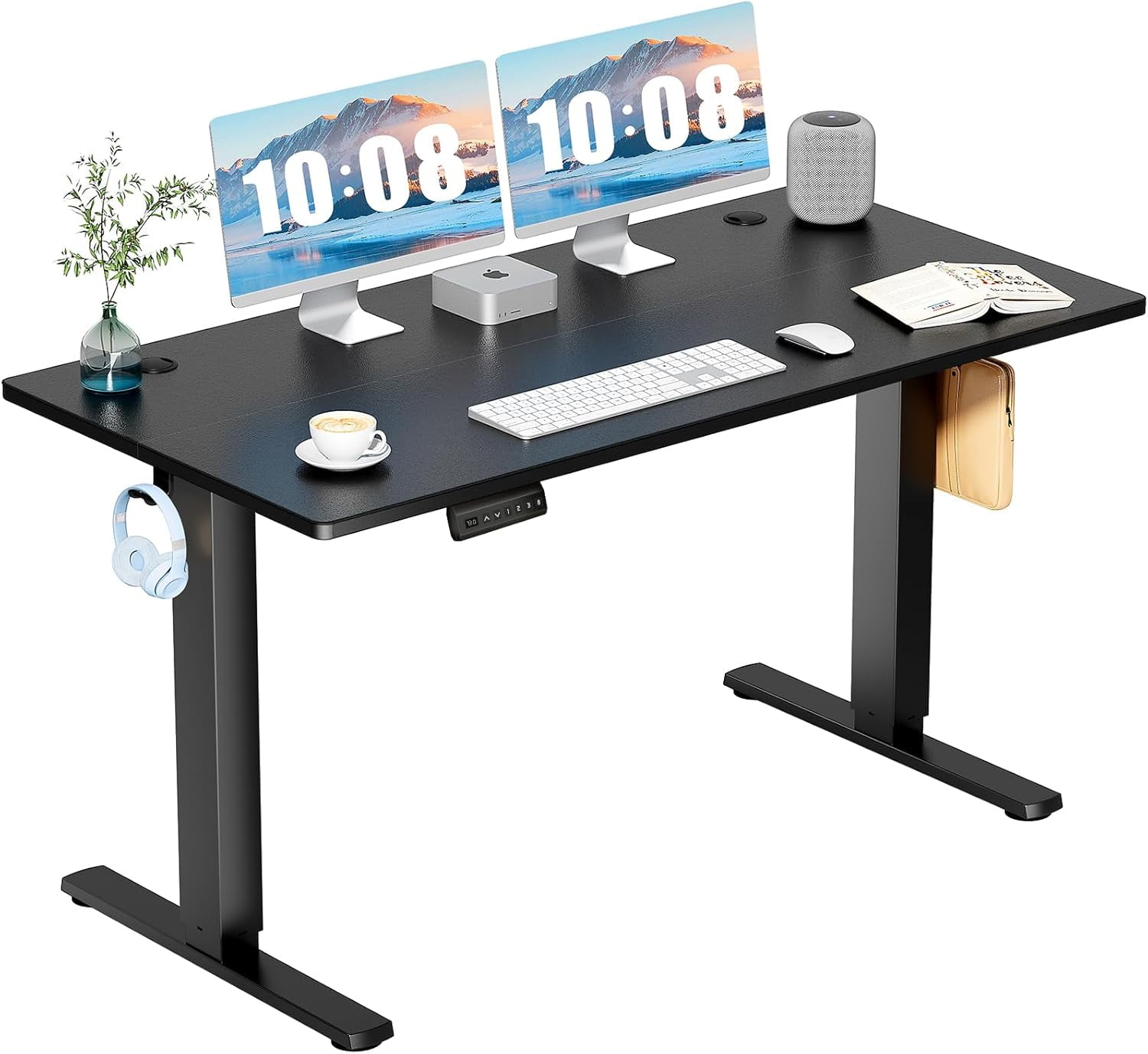 55 Inch Standing Desk Height Adjustable, Sit to Stand Computer ...