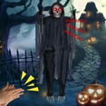55" Large Scary Outdoor Animated Motion Activated Halloween Decorations