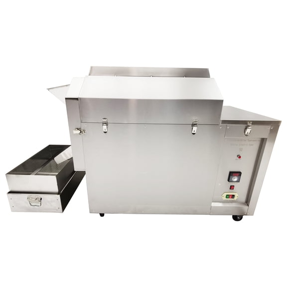 55 Lbs Roller Type Electric Stainless Steel Coffee Roaster Nuts Bean Roasting Machine Commercial 220V 6.5KW