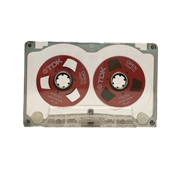 55 Minute Blank Tape Disk Double-Sided Metal Small Open Disk Blank Cassette Tape Tape Disk, C