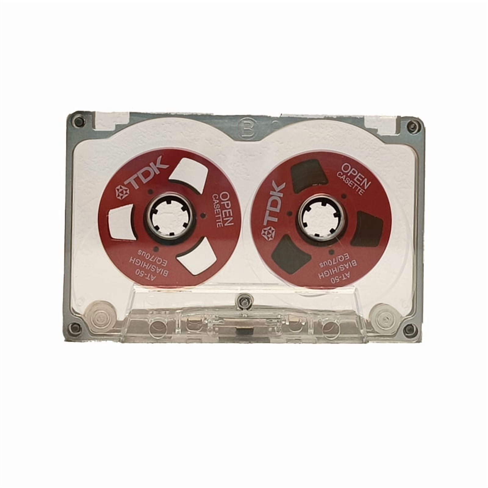 55 Minute Blank Tape Disk Double-Sided Metal Small Open Disk Blank ...