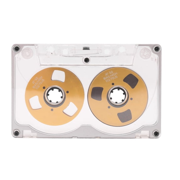 55 Minute Blank Tape Disk Double-Sided Metal Small Open Disk Blank ...