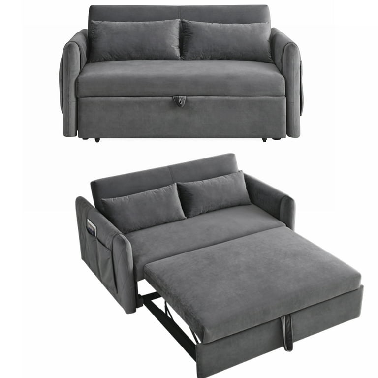 55 Modern Convertible Sofa Bed With 2