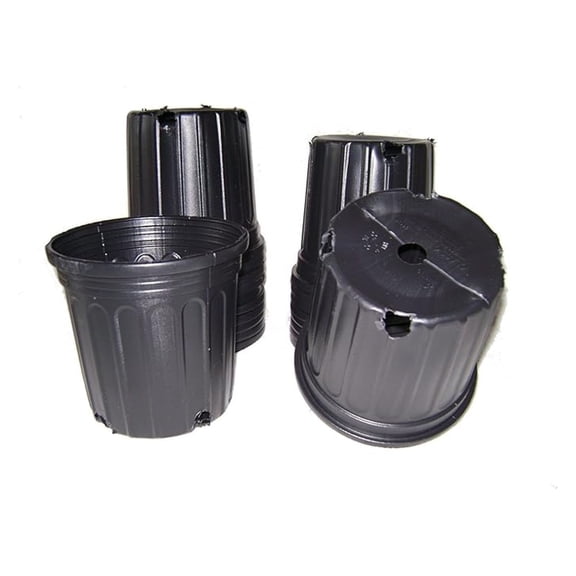 55 New Plastic Nursery 3 Gallon Trade Pot ~ Actual Volume: 2.296 Gallons