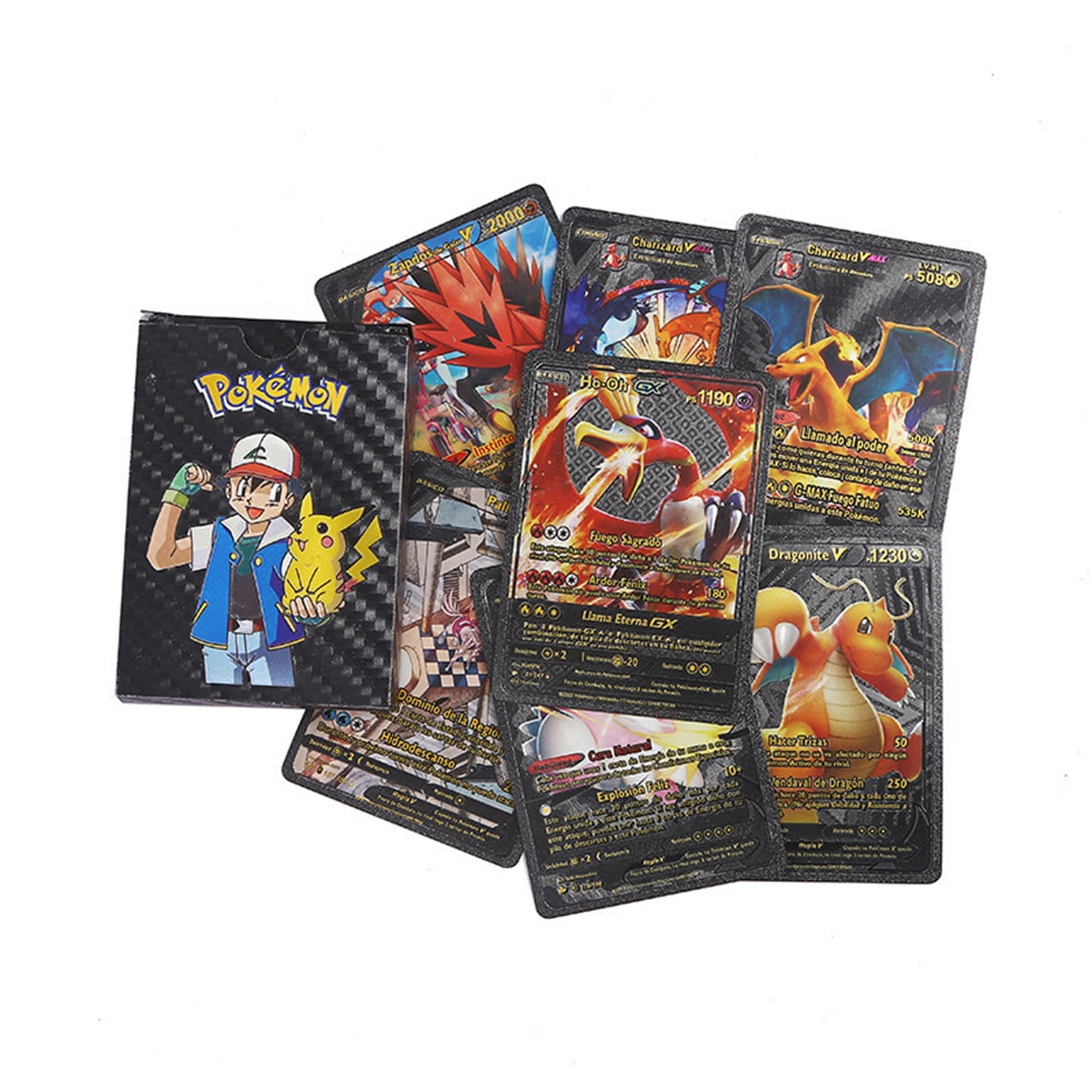 55 pcs gold pokemon cards GOLD POKEMON Collectible CARDS SET 55 pcs – Allbag main image 0