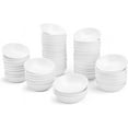 55 Pack Ceramic Dip Bowls Set Healthy Porcelain Sauce Dish Dipping