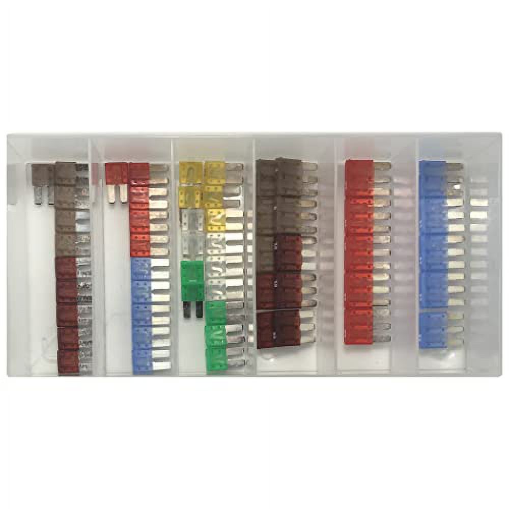 55 Piece ATR/Micro 2 & /Micro 3 Blade Fuse Assortment Kit 5 AMP To 30