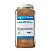 55% Protein Vitamin Rich Floating/Sinking Fry & Community Tropical Fish Food...5-lb Lg Jar