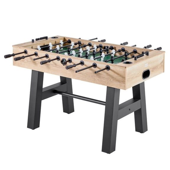 55" Standard Size Foosball Table with Counter Man, Indoor Football Game for Home & Office Rec Room
