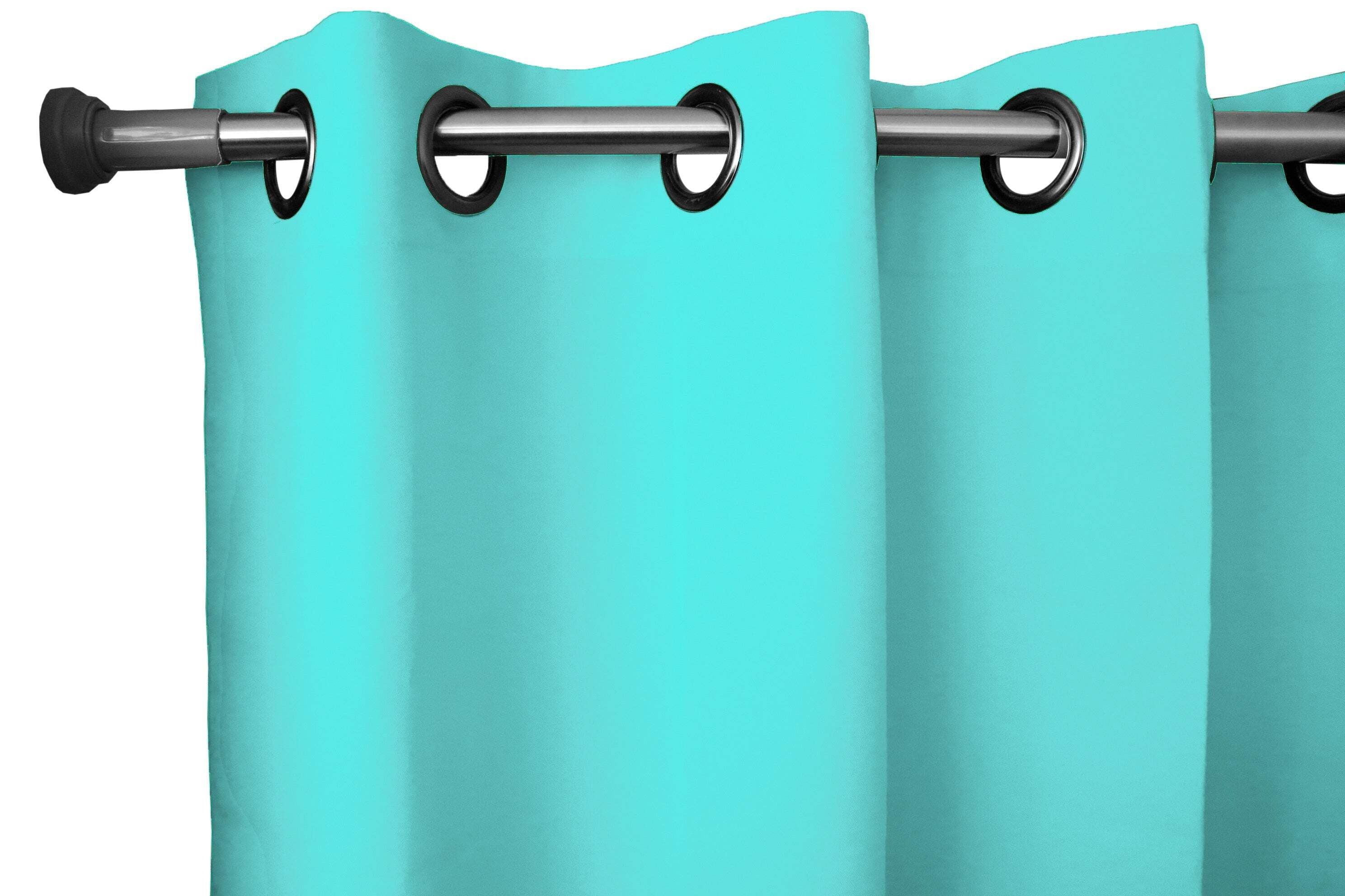 55" Tall Grommet Blackout Solid Poplin 56" Wide Curtain